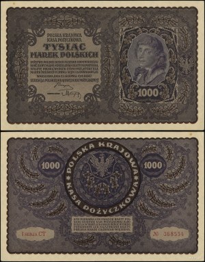 Poland, 1,000 Polish marks, 23.08.1919