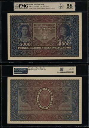 Poland, 5,000 Polish marks, 7.02.1920