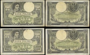Poland, set: 2 x 500 zloty, 28.02.1919