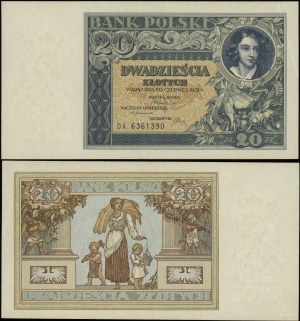 Poland, 20 zloty, 20.06.1931