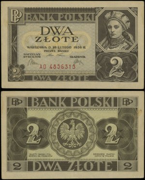 Poland, 2 zloty, 26.02.1936