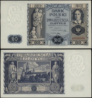 Poland, 20 zloty, 11.11.1936