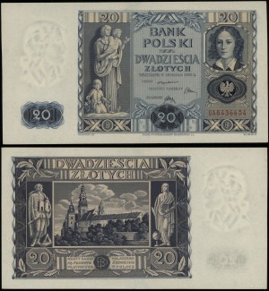 Poland, 20 zloty, 11.11.1936