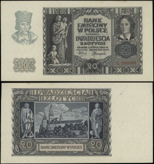 Poland, 20 zloty, 1.03.1940