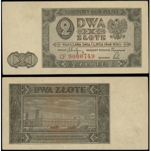 Polska, 2 złote, 1.07.1948