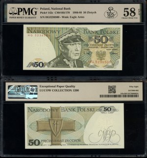 Poland, 50 zloty, 1.12.1988