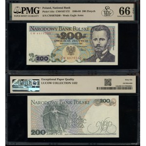Polska, 200 złotych, 1.06.1986