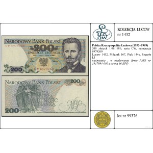 Polska, 200 złotych, 1.06.1986