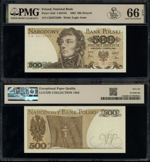 Poland, 500 zloty, 1.06.1982