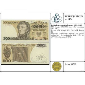 Polska, 500 złotych, 1.06.1982