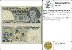 Poland, 1,000 zloty, 1.06.1979