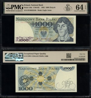 Poland, 1,000 zloty, 1.06.1982