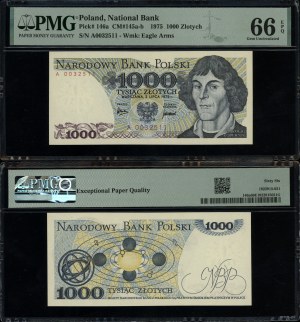Poland, 1,000 zloty, 2.07.1975