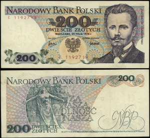 Poland, 200 zloty, 25.05.1976