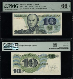 Poland, 10 zloty, 1.06.1982