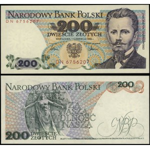 Polska, 200 złotych, 1.06.1986
