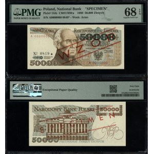 Polska, 50.000 złotych, 1.12.1989