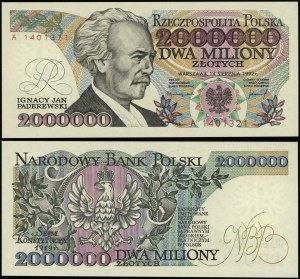 Poland, 2,000,000 zloty, 14.08.1992