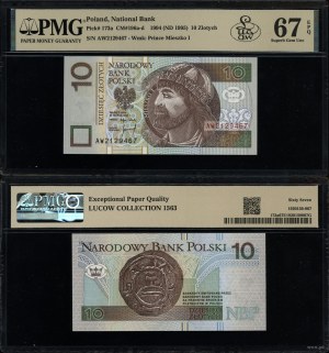 Poland, 10 zloty, 25.03.1994