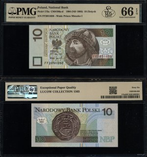 Poland, 10 zloty, 25.03.1994