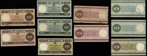 Poland, set of 7 banknotes, 1.10.1979
