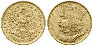 Poland, 10 zloty, 1925, Warsaw