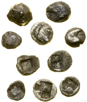 Greece and post-Hellenistic, set of 5 x obol fractions