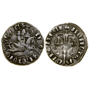 Francja, podwójny denar, 1303-1312, Nancy