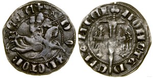 France, double denarius, 1303-1312, Nancy