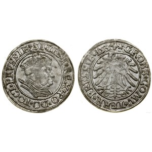 Polska, grosz, 1534, Toruń