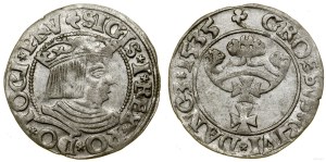 Poland, penny, 1535, Gdańsk