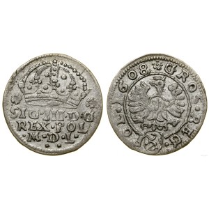 Polska, grosz, 1608, Kraków