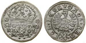 Poland, grosz, 1608, Kraków