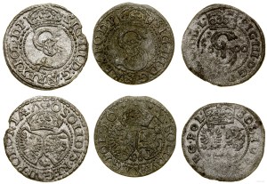 Poland, set: 3 x shellac, 1592-1600