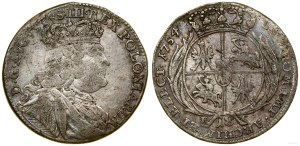 Poland, ort, 1754 EC, Leipzig