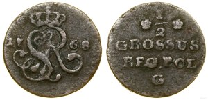 Poland, half-penny, 1768 G, Kraków