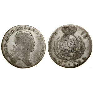 Polska, 1/3 talara (dwuzłotówka), 1814 IB, Warszawa