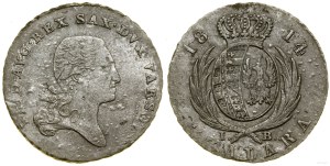 Poland, zloty (1/6 thaler), 1814 IB, Warsaw