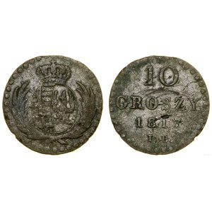 Polska, 10 groszy, 1813 IB, Warszawa