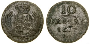 Poland, 10 groszy, 1813 IB, Warsaw