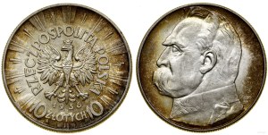 Poland, 10 zloty, 1936, Warsaw
