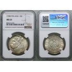 Poland, 10 zloty, 1938, Warsaw