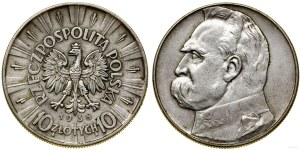 Poland, 10 zloty, 1938, Warsaw
