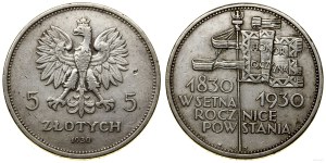 Poland, 5 zloty, 1930, Warsaw
