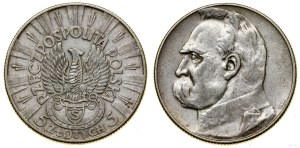 Poland, 5 zloty, 1934 S, Warsaw