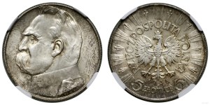 Poland, 5 zloty, 1938, Warsaw