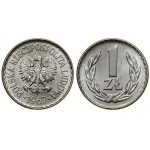 Polska, klaser z monetami polskimi, z lat 1949-1972, Kremnica i Warszawa
