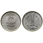 Polska, klaser z monetami polskimi, z lat 1949-1972, Kremnica i Warszawa