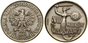 Poland, 10 zloty, 1965, Warsaw