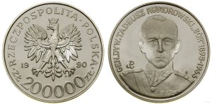 Poland, 200,000 zloty, 1990, Warsaw